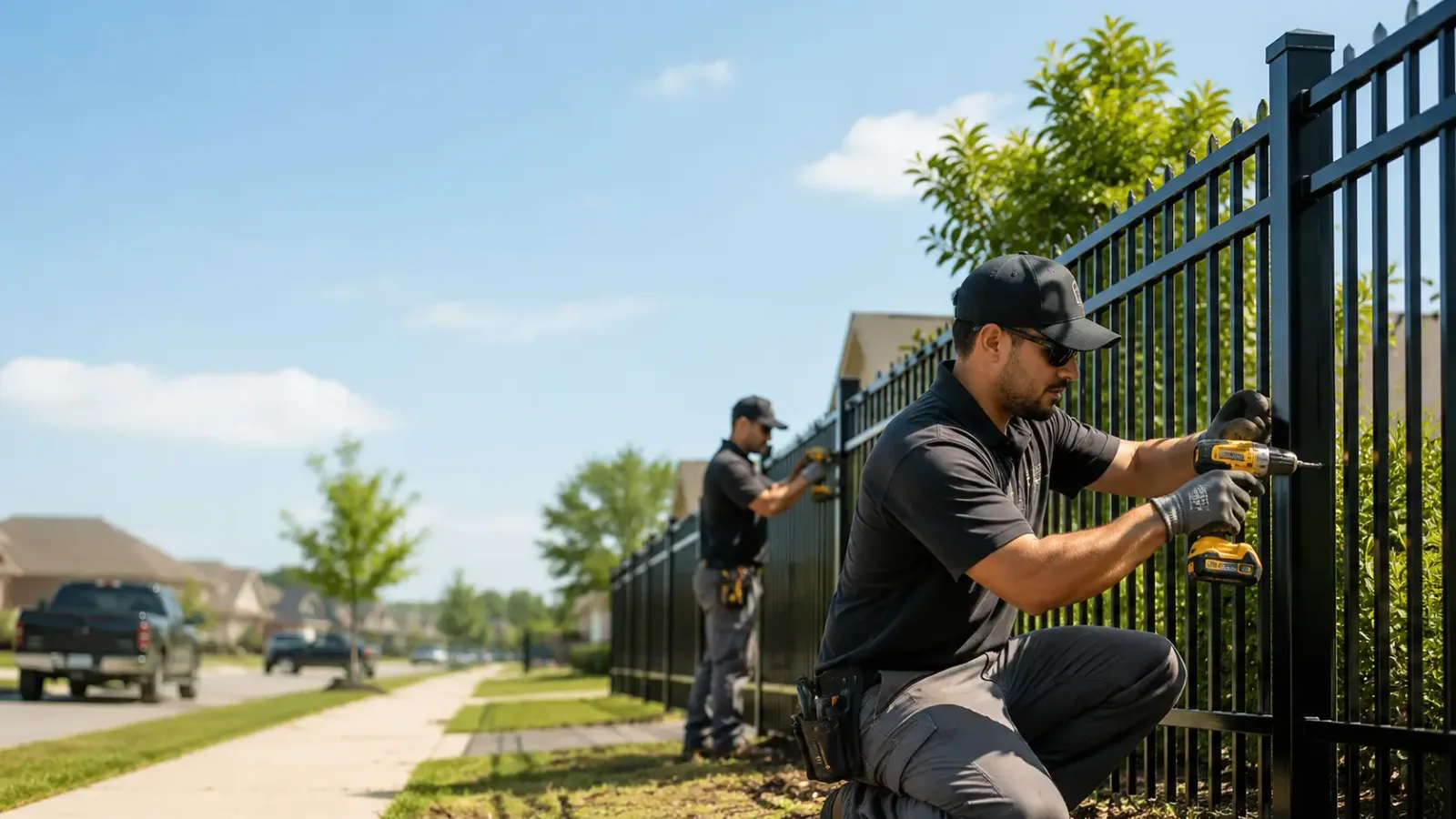 Metal Fence Installation in Beaufort, NC